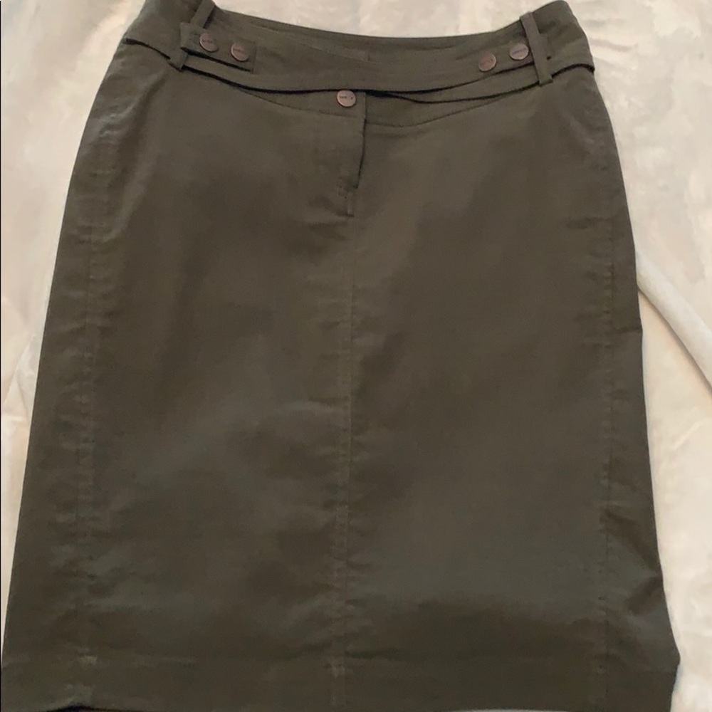 Mexx olive greenish-brown pencil skirt